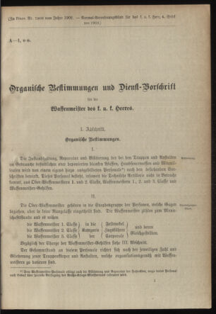 Verordnungsblatt für das Kaiserlich-Königliche Heer 19030129 Seite: 17