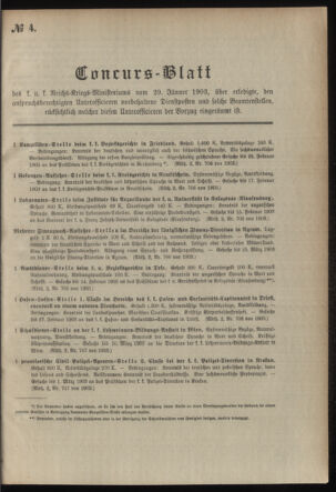 Verordnungsblatt für das Kaiserlich-Königliche Heer 19030129 Seite: 37