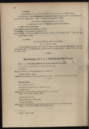 Verordnungsblatt für das Kaiserlich-Königliche Heer 19030129 Seite: 40