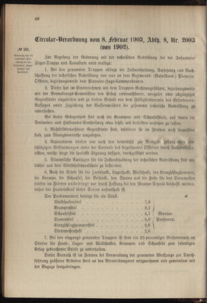 Verordnungsblatt für das Kaiserlich-Königliche Heer 19030219 Seite: 2