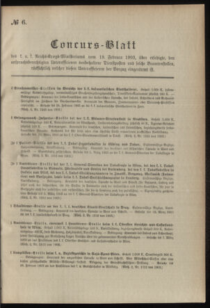 Verordnungsblatt für das Kaiserlich-Königliche Heer 19030219 Seite: 5