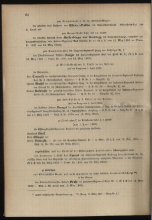 Verordnungsblatt für das Kaiserlich-Königliche Heer 19030328 Seite: 6