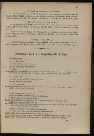 Verordnungsblatt für das Kaiserlich-Königliche Heer 19030328 Seite: 7