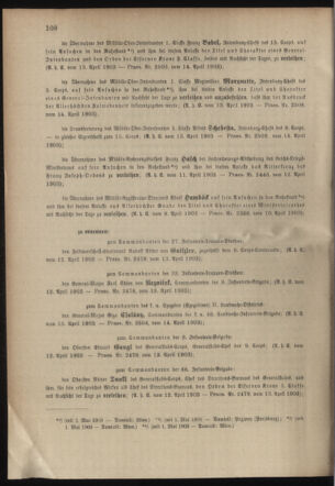 Verordnungsblatt für das Kaiserlich-Königliche Heer 19030418 Seite: 18