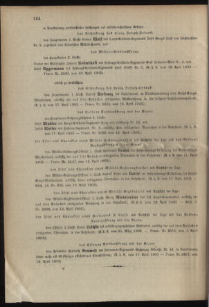 Verordnungsblatt für das Kaiserlich-Königliche Heer 19030422 Seite: 16