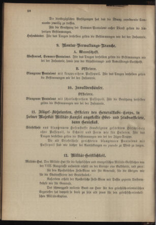 Verordnungsblatt für das Kaiserlich-Königliche Heer 19030528 Seite: 14