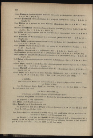 Verordnungsblatt für das Kaiserlich-Königliche Heer 19030627 Seite: 14