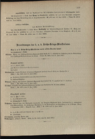 Verordnungsblatt für das Kaiserlich-Königliche Heer 19030627 Seite: 15