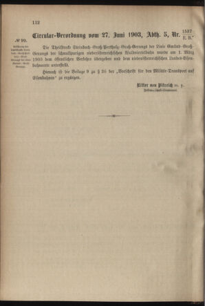 Verordnungsblatt für das Kaiserlich-Königliche Heer 19030630 Seite: 2