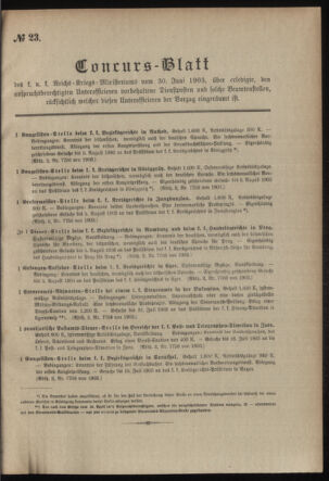 Verordnungsblatt für das Kaiserlich-Königliche Heer 19030630 Seite: 3