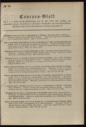 Verordnungsblatt für das Kaiserlich-Königliche Heer 19030723 Seite: 3