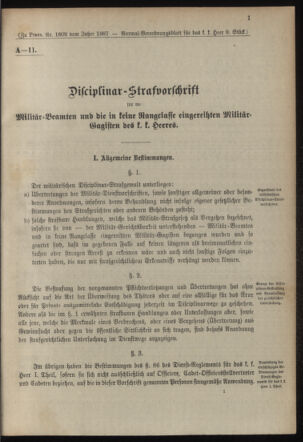 Verordnungsblatt für das Kaiserlich-Königliche Heer 19030811 Seite: 9