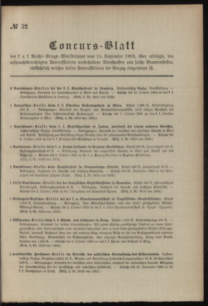 Verordnungsblatt für das Kaiserlich-Königliche Heer 19030907 Seite: 9