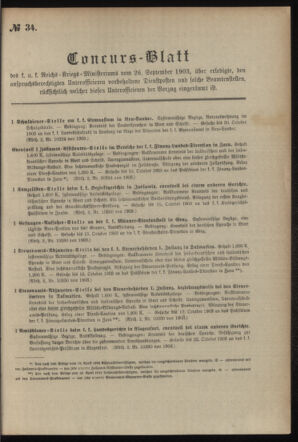 Verordnungsblatt für das Kaiserlich-Königliche Heer 19030926 Seite: 15