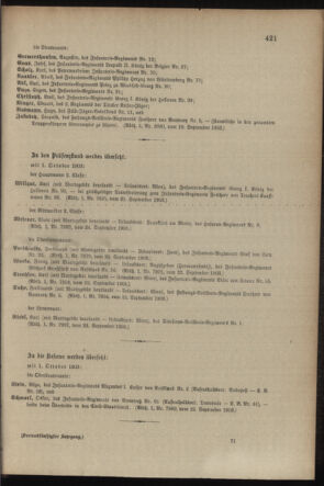 Verordnungsblatt für das Kaiserlich-Königliche Heer 19030926 Seite: 27