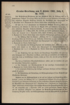 Verordnungsblatt für das Kaiserlich-Königliche Heer 19031013 Seite: 2