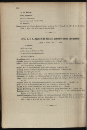 Verordnungsblatt für das Kaiserlich-Königliche Heer 19031031 Seite: 70