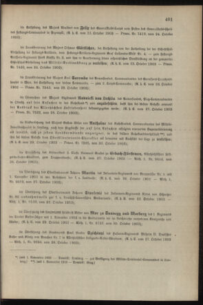 Verordnungsblatt für das Kaiserlich-Königliche Heer 19031031 Seite: 9