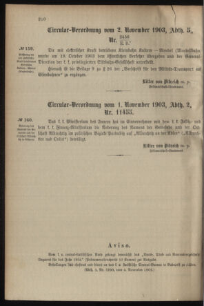 Verordnungsblatt für das Kaiserlich-Königliche Heer 19031107 Seite: 2