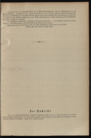 Verordnungsblatt für das Kaiserlich-Königliche Heer 19031107 Seite: 9