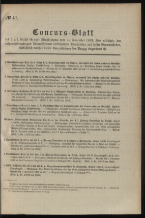 Verordnungsblatt für das Kaiserlich-Königliche Heer 19031114 Seite: 3