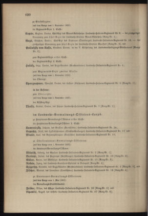 Verordnungsblatt für das Kaiserlich-Königliche Heer 19031121 Seite: 30