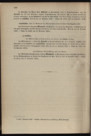 Verordnungsblatt für das Kaiserlich-Königliche Heer 19031121 Seite: 6