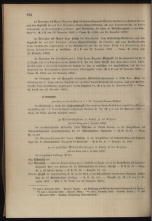 Verordnungsblatt für das Kaiserlich-Königliche Heer 19031127 Seite: 14