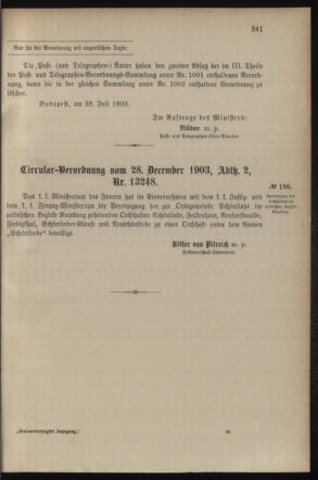 Verordnungsblatt für das Kaiserlich-Königliche Heer 19031231 Seite: 5