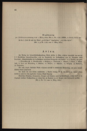 Verordnungsblatt für das Kaiserlich-Königliche Heer 19040319 Seite: 12