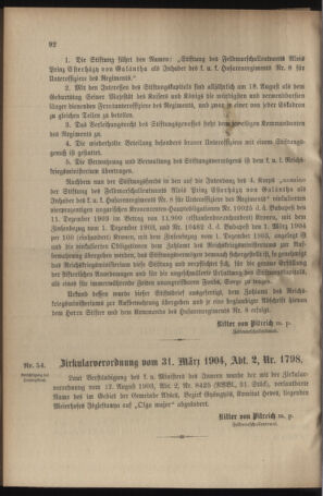 Verordnungsblatt für das Kaiserlich-Königliche Heer 19040409 Seite: 4