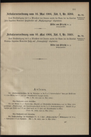 Verordnungsblatt für das Kaiserlich-Königliche Heer 19040519 Seite: 3