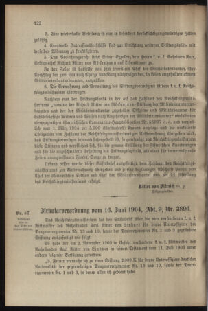 Verordnungsblatt für das Kaiserlich-Königliche Heer 19040625 Seite: 2