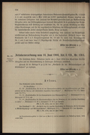 Verordnungsblatt für das Kaiserlich-Königliche Heer 19040625 Seite: 4