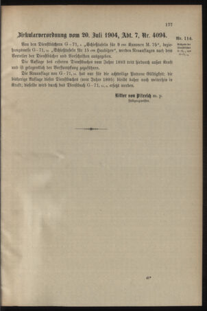 Verordnungsblatt für das Kaiserlich-Königliche Heer 19040818 Seite: 3