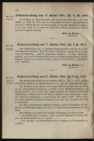 Verordnungsblatt für das Kaiserlich-Königliche Heer 19041028 Seite: 2