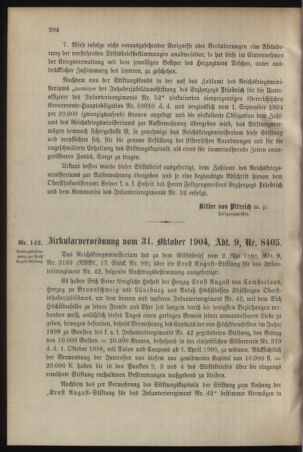 Verordnungsblatt für das Kaiserlich-Königliche Heer 19041103 Seite: 2