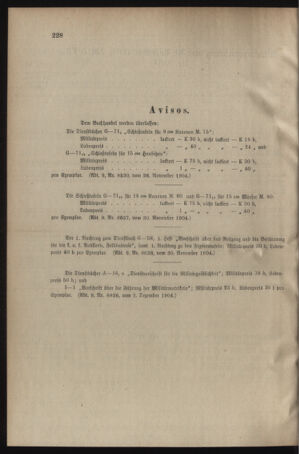 Verordnungsblatt für das Kaiserlich-Königliche Heer 19041207 Seite: 4