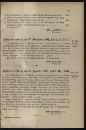 Verordnungsblatt für das Kaiserlich-Königliche Heer 19041223 Seite: 5