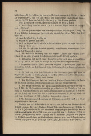 Verordnungsblatt für das Kaiserlich-Königliche Heer 19050218 Seite: 6