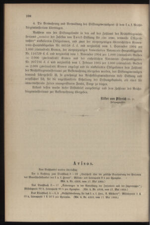 Verordnungsblatt für das Kaiserlich-Königliche Heer 19050518 Seite: 4