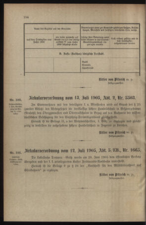 Verordnungsblatt für das Kaiserlich-Königliche Heer 19050718 Seite: 16