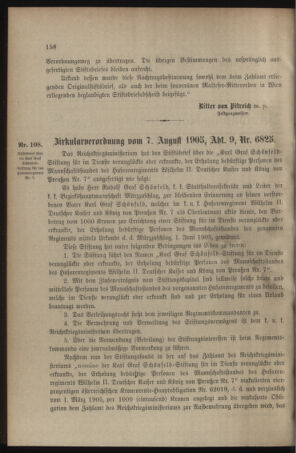 Verordnungsblatt für das Kaiserlich-Königliche Heer 19050808 Seite: 2