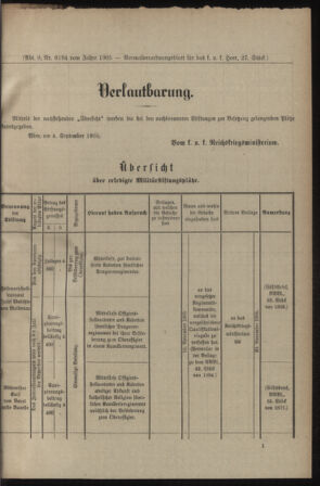 Verordnungsblatt für das Kaiserlich-Königliche Heer 19050907 Seite: 3