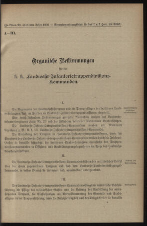 Verordnungsblatt für das Kaiserlich-Königliche Heer 19050912 Seite: 5