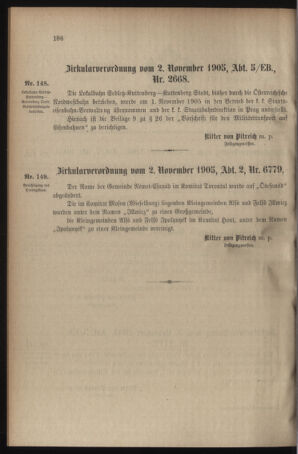 Verordnungsblatt für das Kaiserlich-Königliche Heer 19051108 Seite: 2