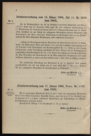 Verordnungsblatt für das Kaiserlich-Königliche Heer 19060118 Seite: 2