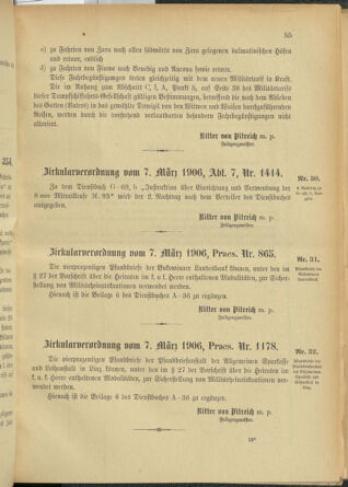 Verordnungsblatt für das Kaiserlich-Königliche Heer 19060308 Seite: 3