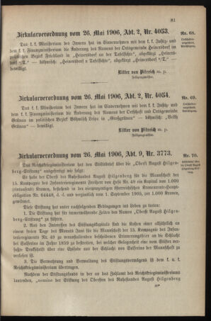 Verordnungsblatt für das Kaiserlich-Königliche Heer 19060528 Seite: 3