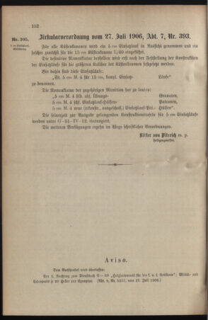 Verordnungsblatt für das Kaiserlich-Königliche Heer 19060728 Seite: 4